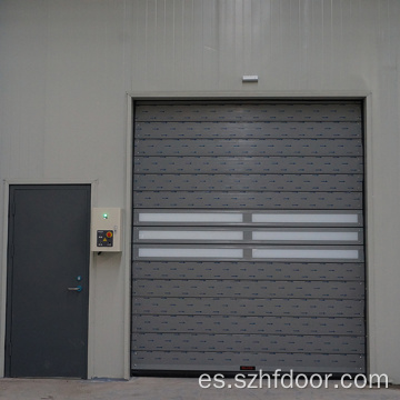 Puertas rápidas rígidas de aluminio